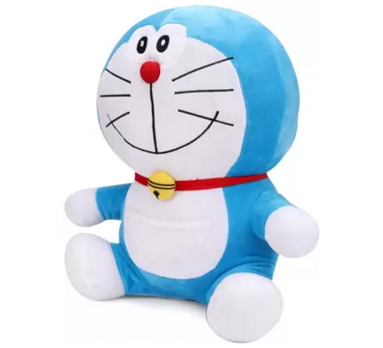 pink doraemon plush