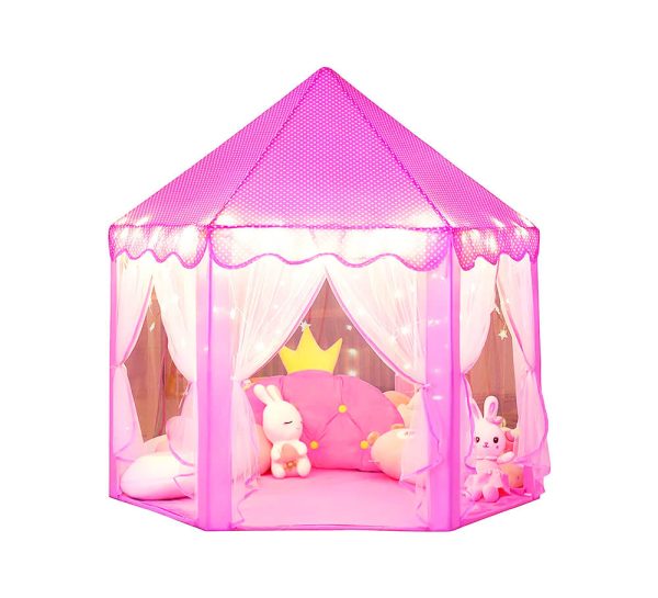 Krocie Toys Dream House Castle Tent_Pink1